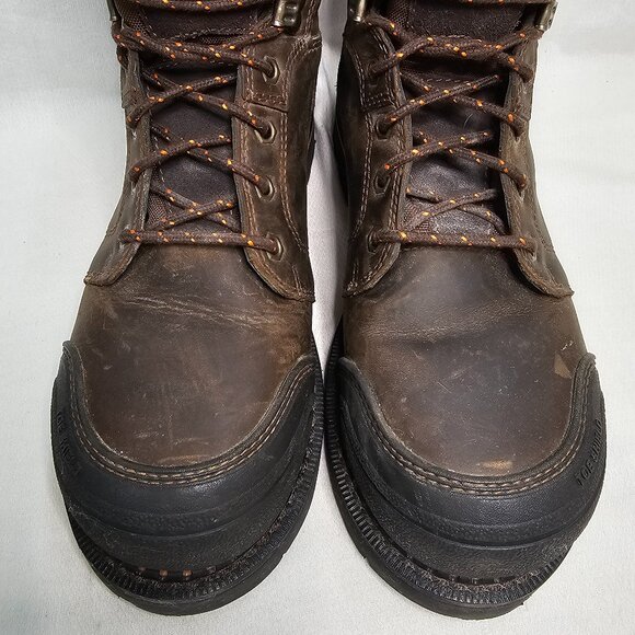 DANNER Trakwelt 8" Waterproof Leather Safety Boots Brown 13243 Men's Size 9D EUC - Picture 3 of 14